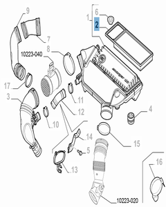 ELEMENT FILTRANT (Essential Part)