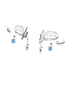 Clignotant latéral pour Jeep