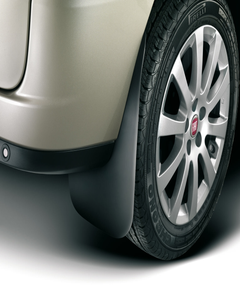 Bavettes arrière en caoutchouc pour Fiat et Fiat Professional